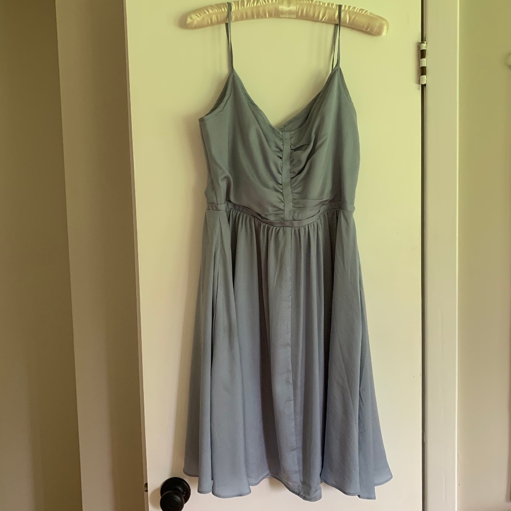 Silky Fit and Flare Dress